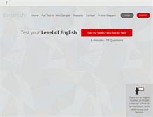 Tablet Screenshot of englishdiagnostic.com
